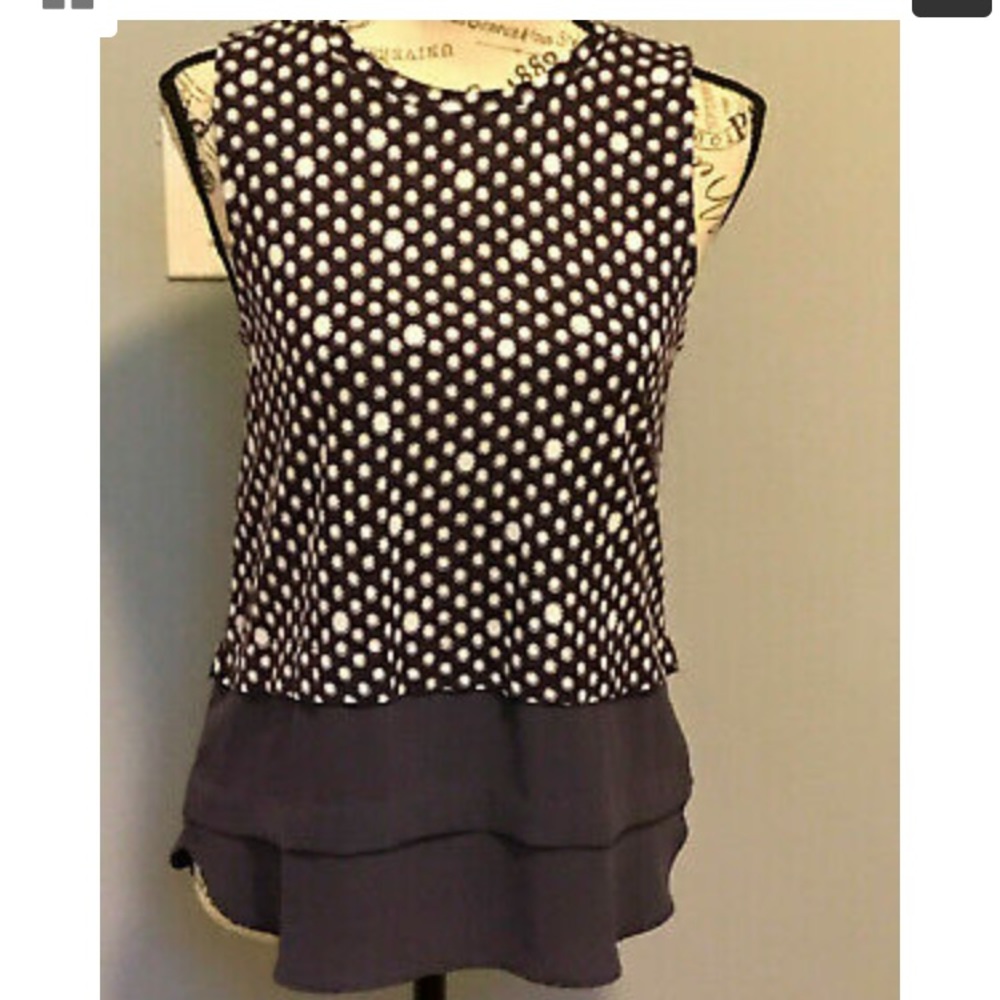 Brand new Loft mixed media shell size small petite